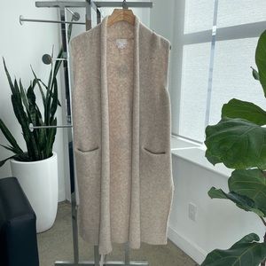 Aritzia, Le Fou Wilfred Sweater Vest, XS, Heather Birch